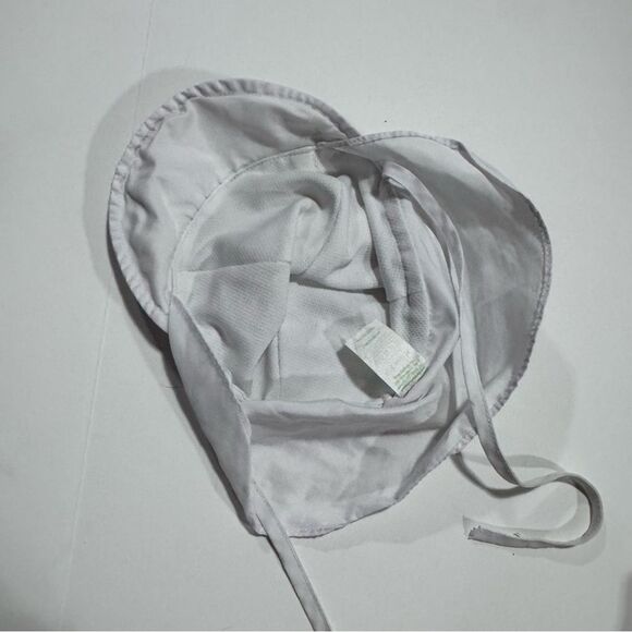 Green Spouts 9-18M UV Protection White Sun Hat - Picture 3 of 5